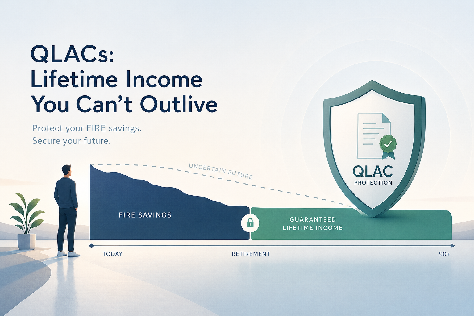 Using QLACs (Qualified Longevity Annuity Contracts) to Protect Against Outliving FIRE Savings