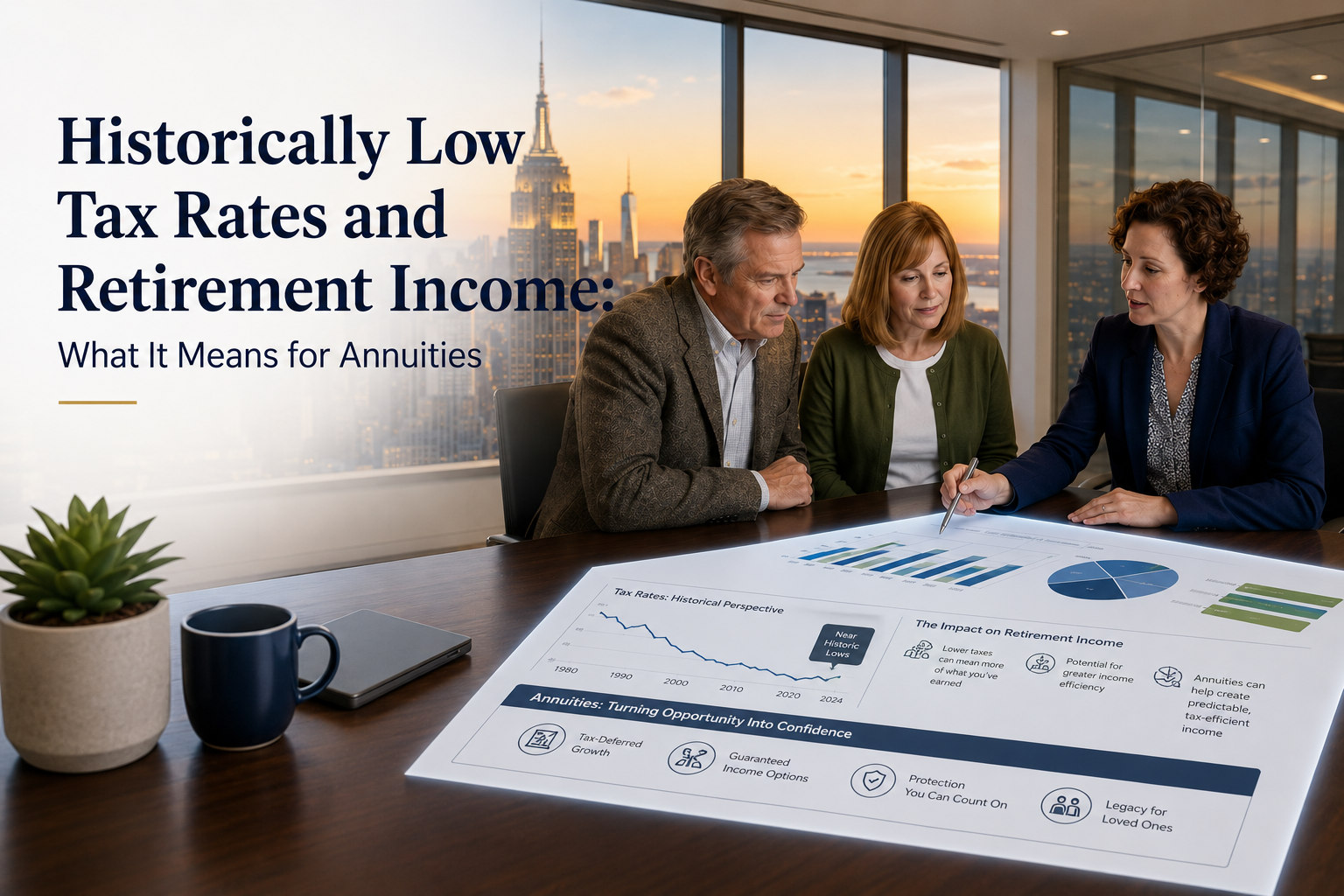 Historically Low Tax Rates and Retirement Income: What It Means for Annuities